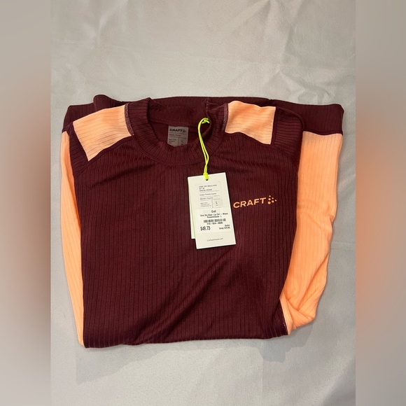 Craft Women’s Core Dry Baselayer Set in Punch/Cosmo, size Large, NWT! - Picture 11 of 16